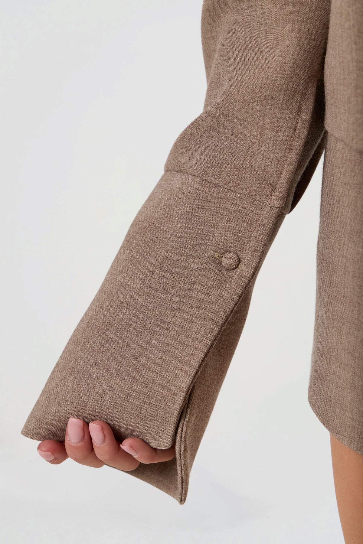 MARGOT BUTTON BLAZER | TAUPE-5